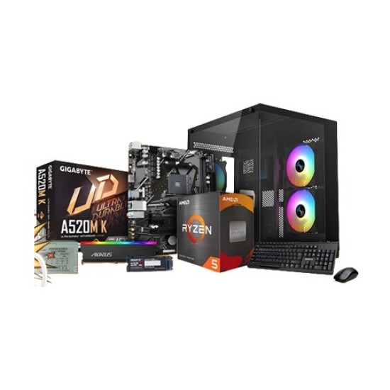Budget PC With AMD Ryzen 5 5600G Processor