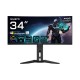 Gigabyte MO34WQC2 34-inch WQHD 240Hz OLED Curved Gaming Monitor