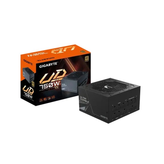 GIGABYTE UD750GM 750W Ultra Durable 80+ Gold Full Modular Power Supply