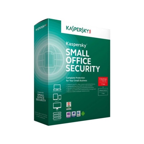 KASPERSKY SMALL OFFICE 1 SERVER 5 USER