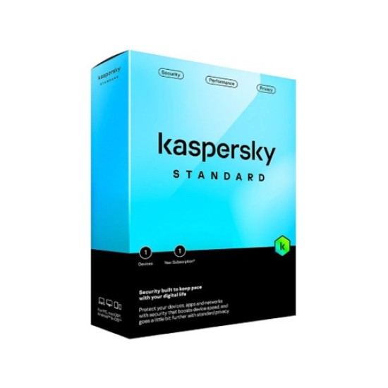 Kaspersky Standard 1 User 1 Year