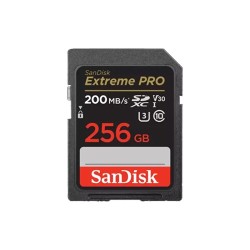 SanDisk Extreme PRO 256GB 200mbps SDHC And SDXC UHS-I Memory Card