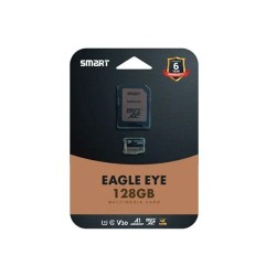 Smart Eagle Eye 128GB Micro SDXC UHS-I U3 Class10 Memory Card with Adapter
