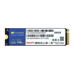 TwinMOS AlphaPro 256GB M.2 2280 PCIe NVMe Gen.3 SSD #NVMe256GB2280AP