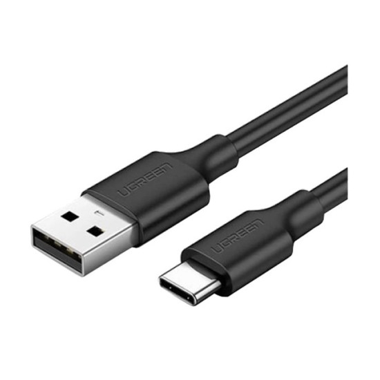 Ugreen 60117 USB Male to Type-C 1.5 Meter Black Charging & Data Cable Cable # 60117