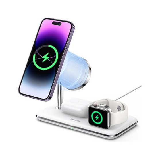 UGREEN CD278 (90326) 3-In-1 25W MagSafe Wireless Charging Station