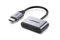 UGREEN CM232 USB Type-C to Headphone & PD Charging Adapter #60165